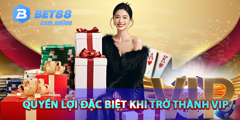 Quyền lợi đặc biệt khi trở thành VIP